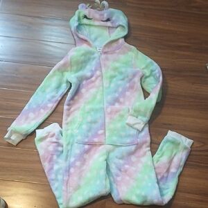 Reindeer Plush Onesie/ Girls Size 10
